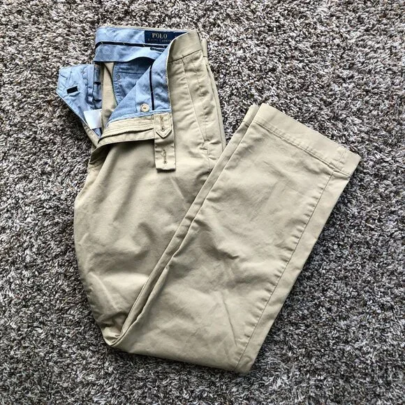 Polo Ralph Lauren - Stretch Straight Fit Chino Pant (Classic Khaki) - Picture 4 of 6